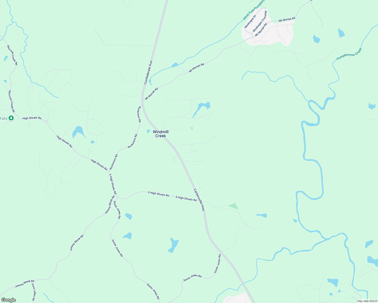 map of restaurants, bars, coffee shops, grocery stores, and more near 4214 Cartersville Highway in Dallas