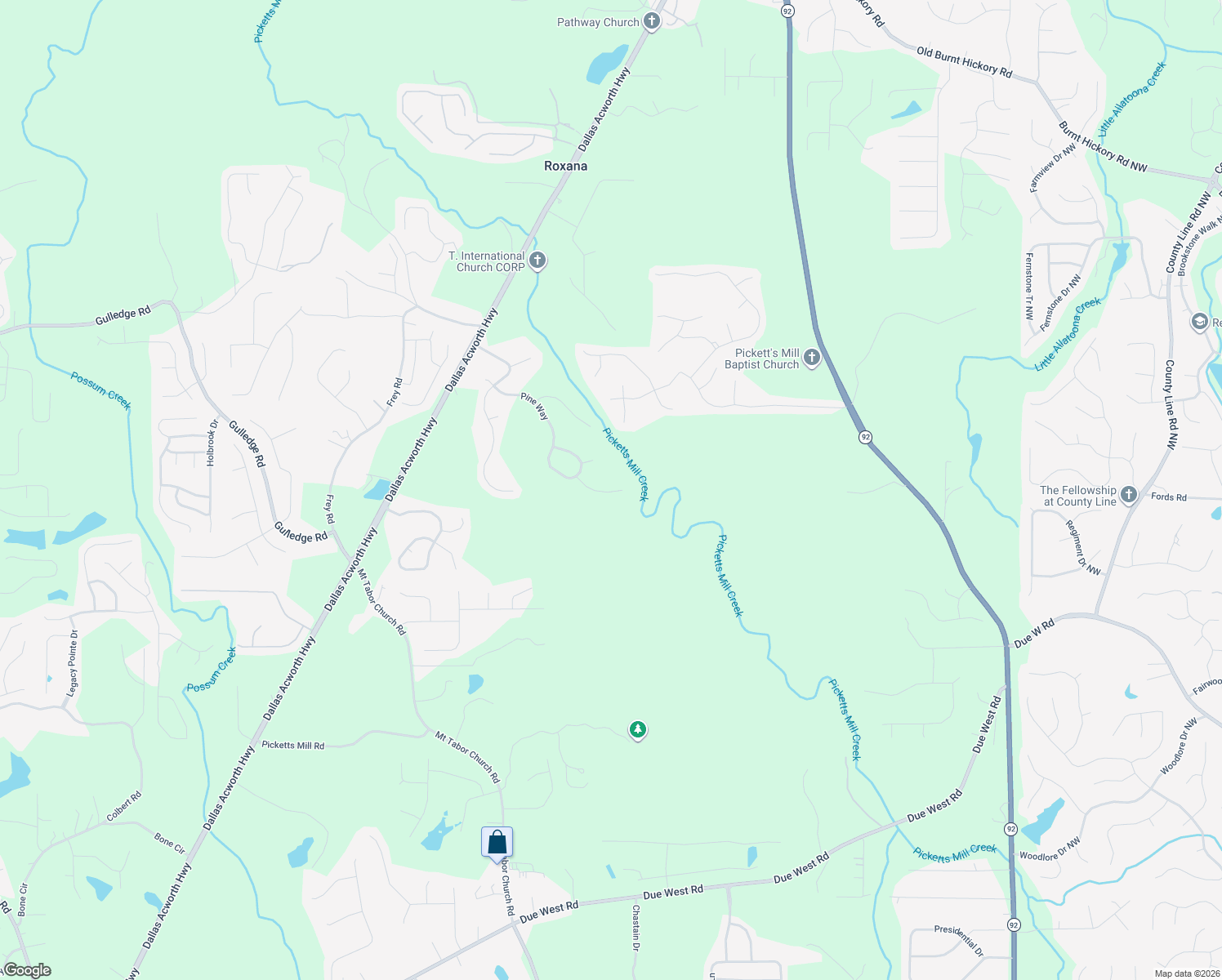 map of restaurants, bars, coffee shops, grocery stores, and more near 255 Maple View Court in Dallas