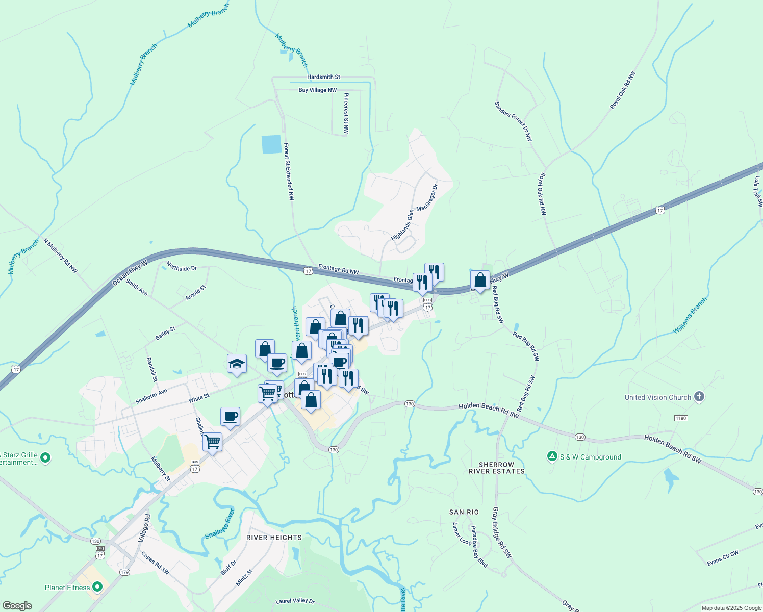 Shallotte Nc Zip Code Map Map of world