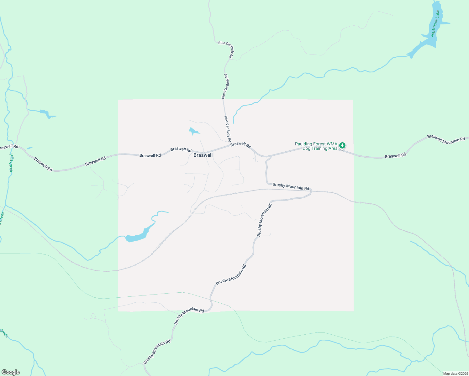 map of restaurants, bars, coffee shops, grocery stores, and more near 499 Jacob Trail in Rockmart