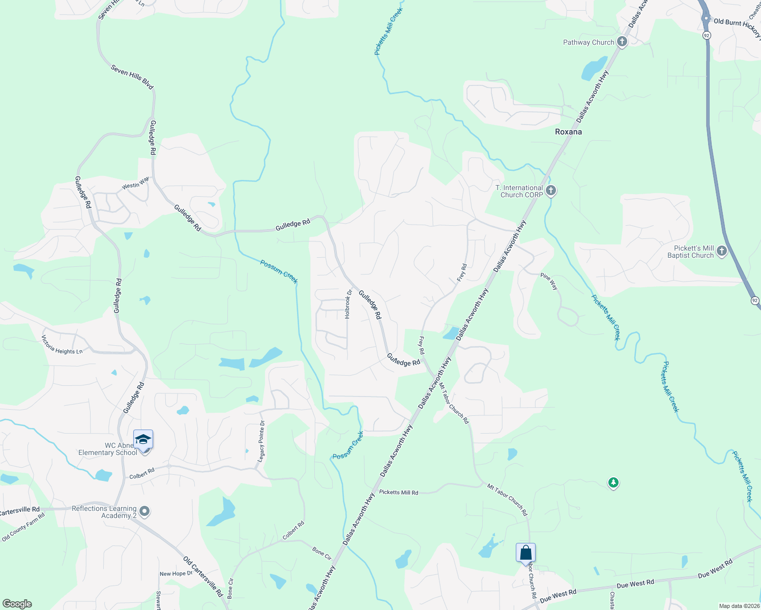 map of restaurants, bars, coffee shops, grocery stores, and more near 299 Brooklyn Drive in Dallas