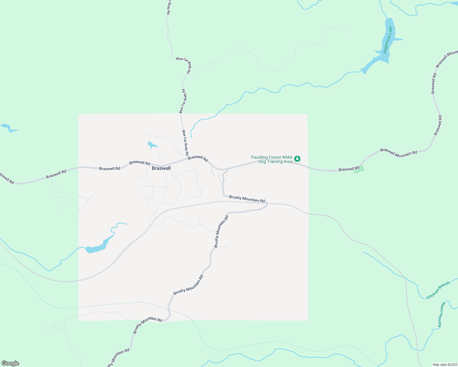 map of restaurants, bars, coffee shops, grocery stores, and more near 4332 Brushy Mountain Road in Rockmart