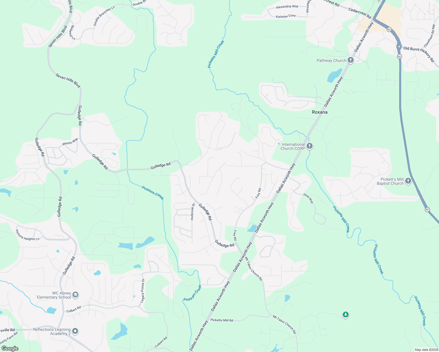 map of restaurants, bars, coffee shops, grocery stores, and more near 45 Freestone Lane in Dallas