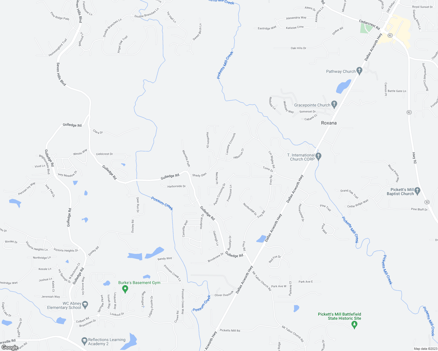 map of restaurants, bars, coffee shops, grocery stores, and more near 100 Nectar Place in Dallas