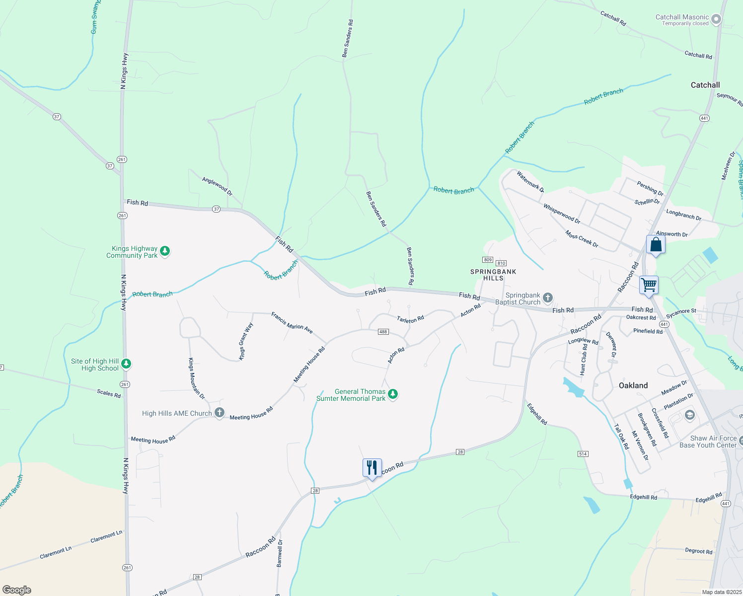 map of restaurants, bars, coffee shops, grocery stores, and more near 50 Broughton Court in Dalzell