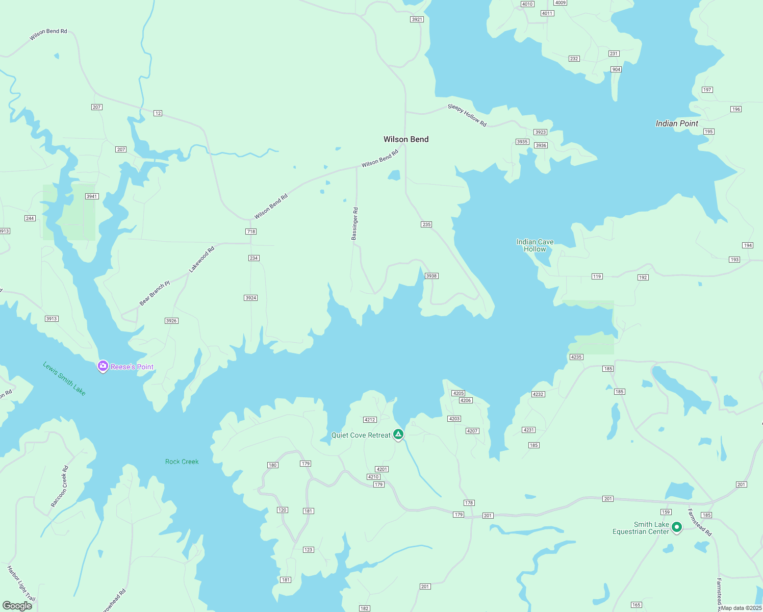 map of restaurants, bars, coffee shops, grocery stores, and more near 831 County Road 3938 in Arley