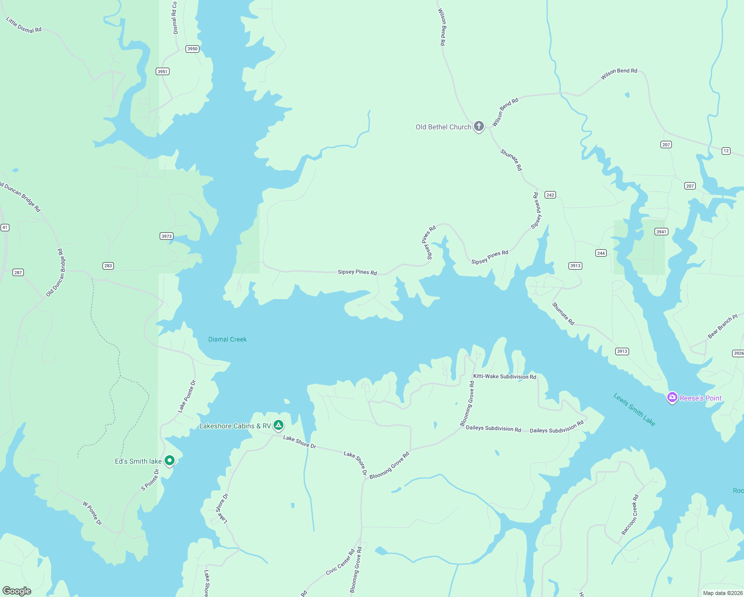 map of restaurants, bars, coffee shops, grocery stores, and more near Krista Drive in Arley