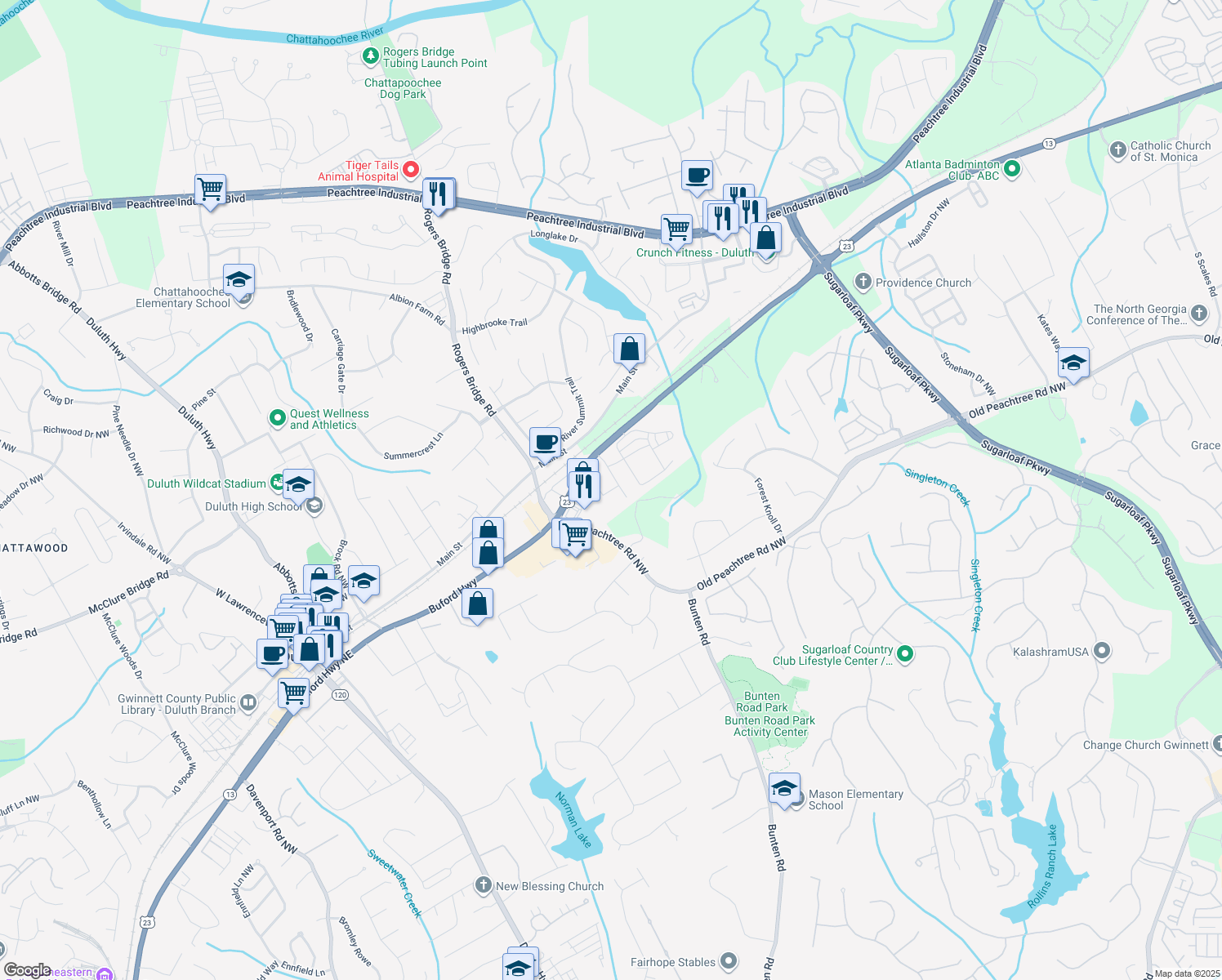 Ashby Pond Trail, Duluth GA Walk Score