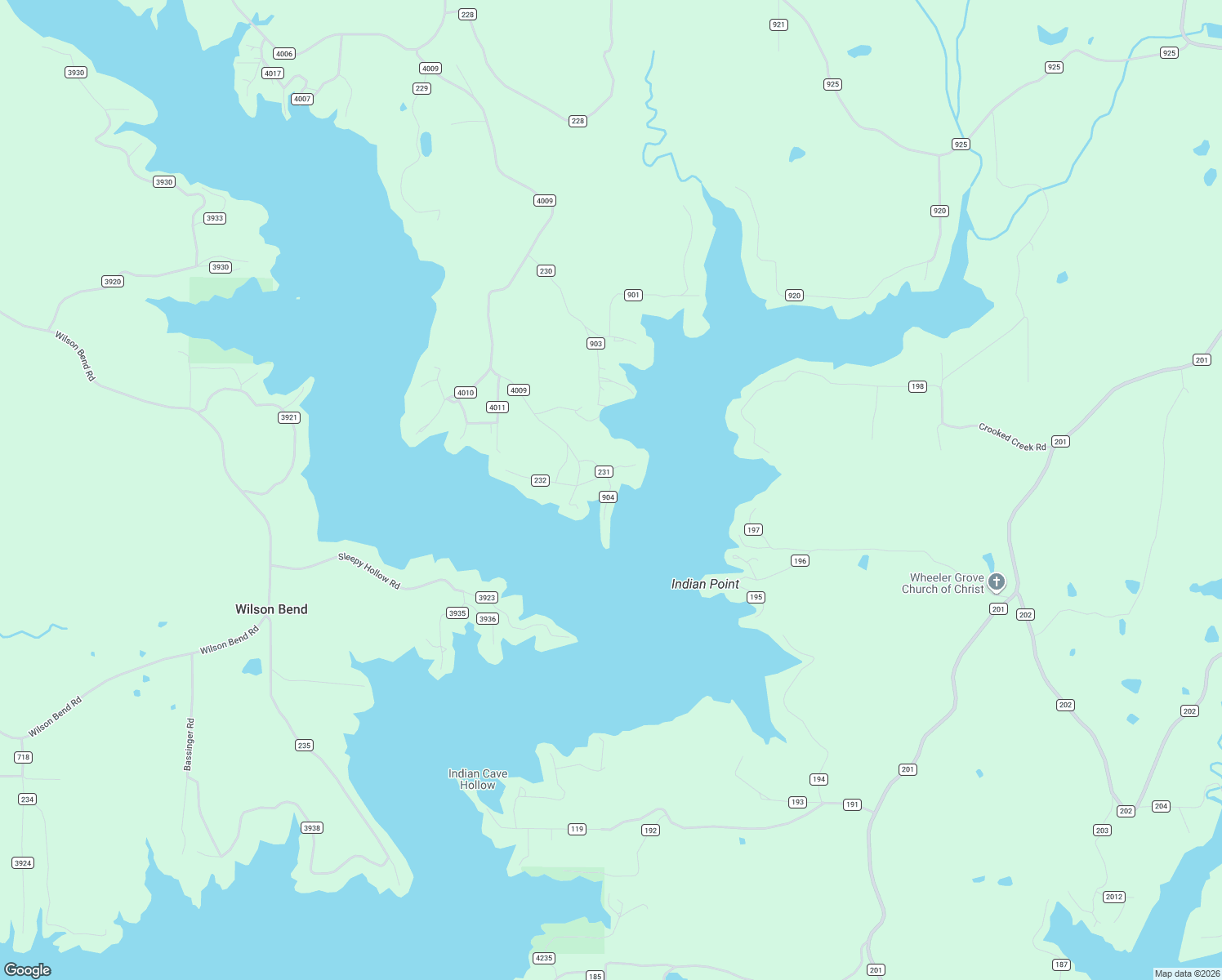 map of restaurants, bars, coffee shops, grocery stores, and more near County Road 904 in Crane Hill