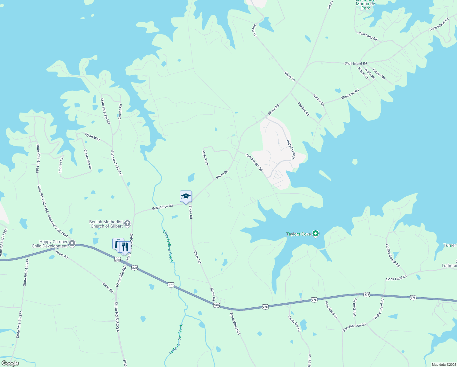 map of restaurants, bars, coffee shops, grocery stores, and more near 115 Renard Way in Gilbert