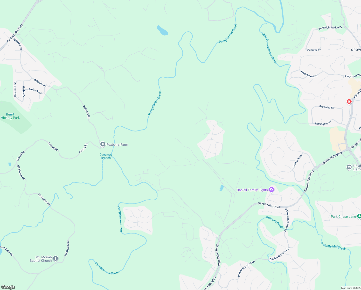 map of restaurants, bars, coffee shops, grocery stores, and more near 249 Sweet Plum Trail in Dallas