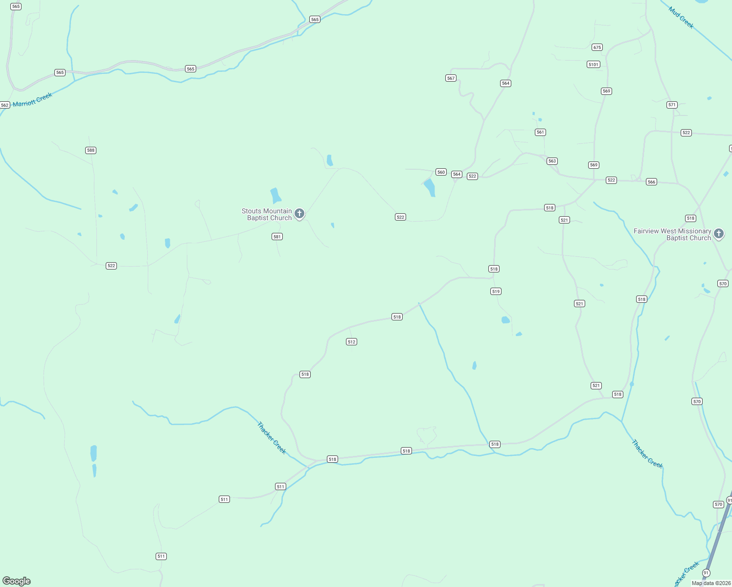 map of restaurants, bars, coffee shops, grocery stores, and more near 5691 County Road 518 in Hanceville