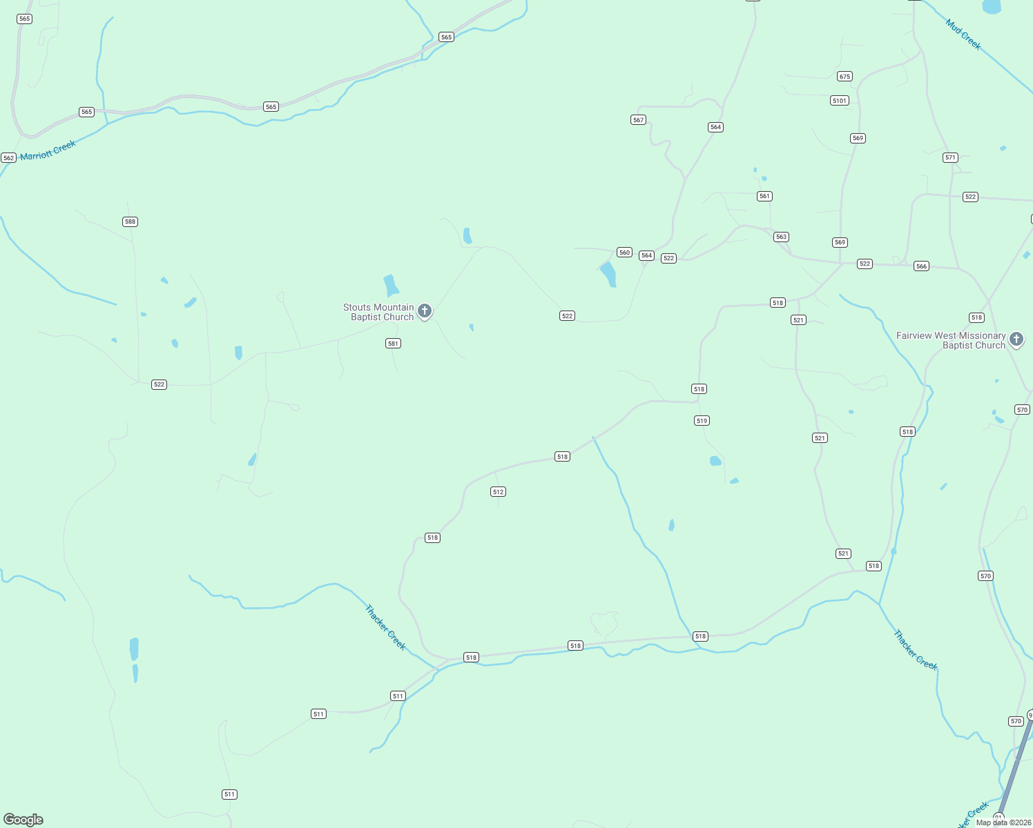 map of restaurants, bars, coffee shops, grocery stores, and more near 5691 County Road 518 in Hanceville