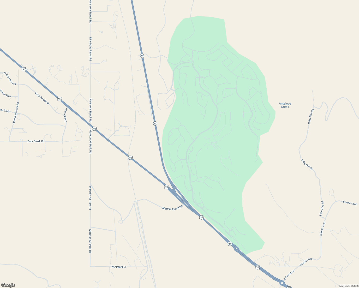 map of restaurants, bars, coffee shops, grocery stores, and more near 3955 Goldmine Canyon Way in Wickenburg