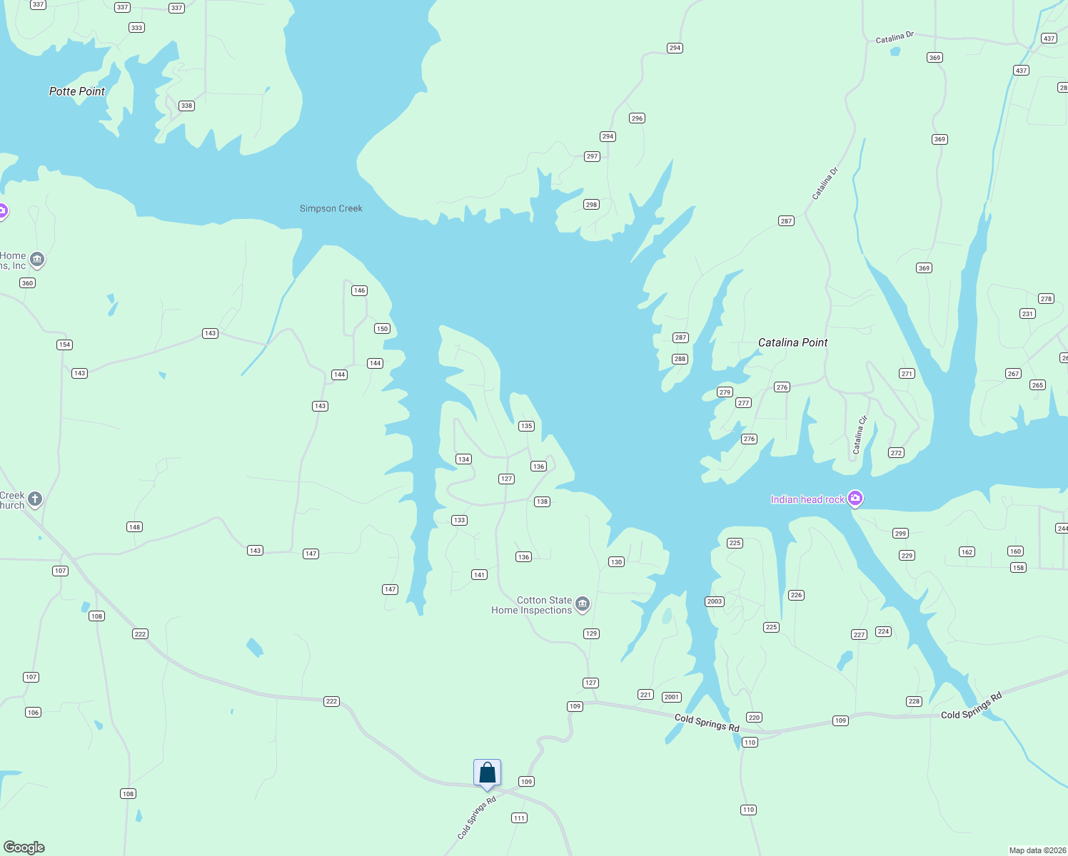 map of restaurants, bars, coffee shops, grocery stores, and more near 74 Co Road 135 in Bremen