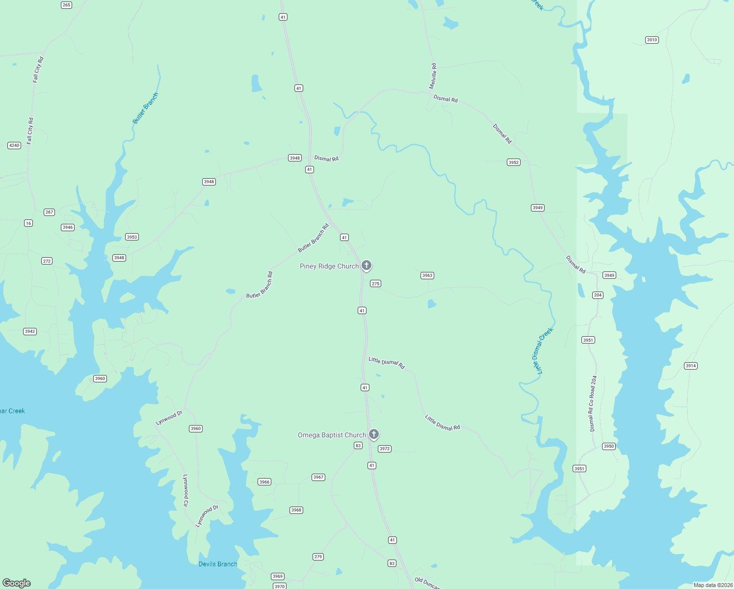 map of restaurants, bars, coffee shops, grocery stores, and more near 3400 County Road 41 in Arley