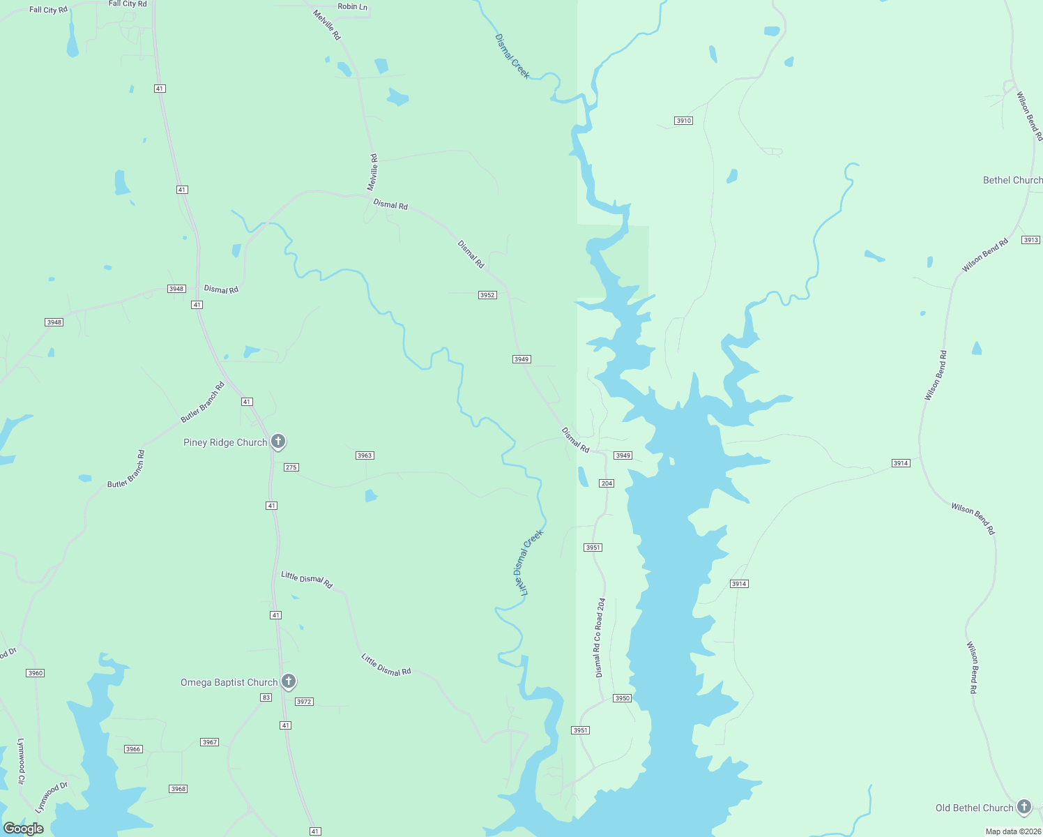 map of restaurants, bars, coffee shops, grocery stores, and more near 1852 County Road 3949 in Arley