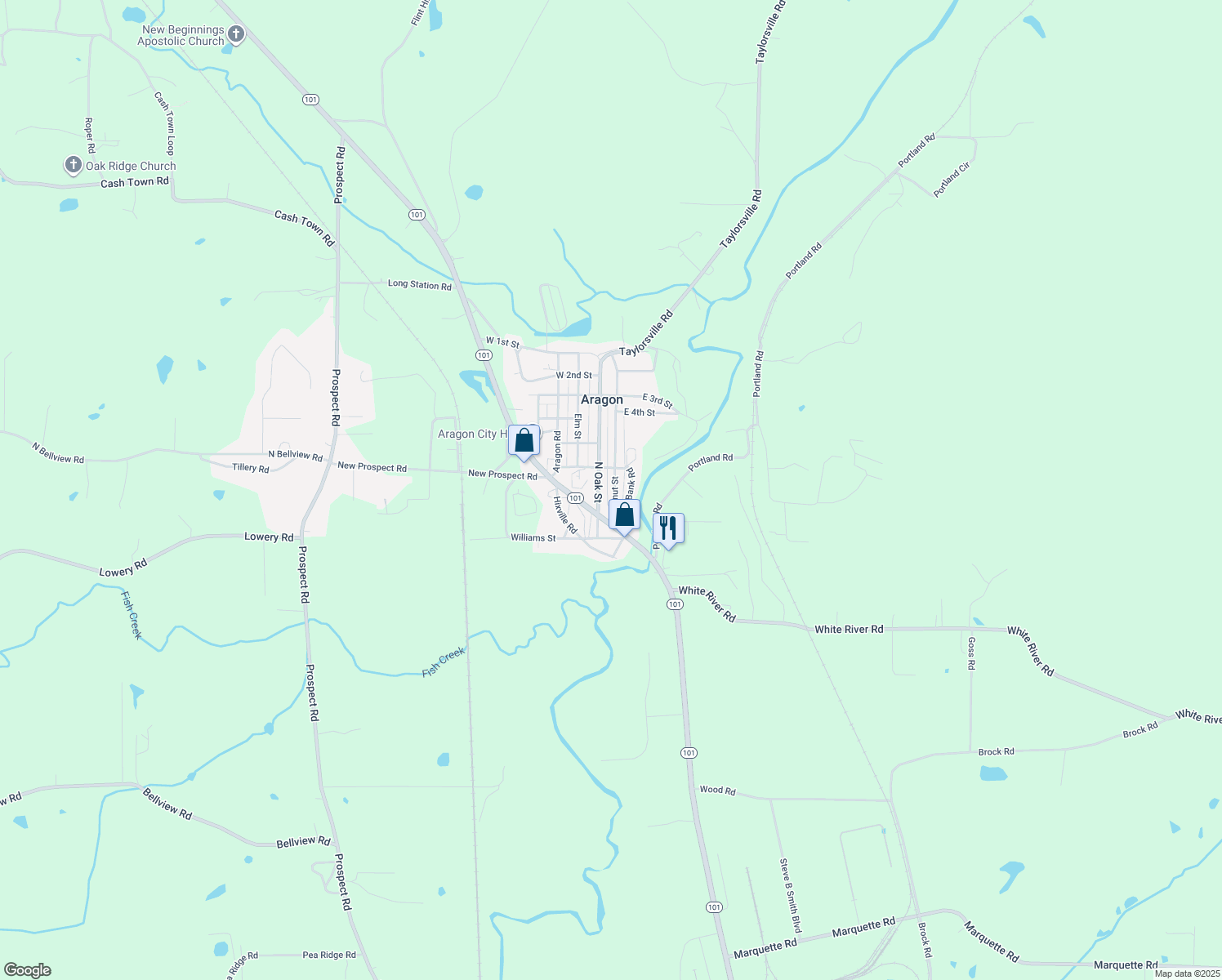 40 Walnut Street, Aragon GA Walk Score