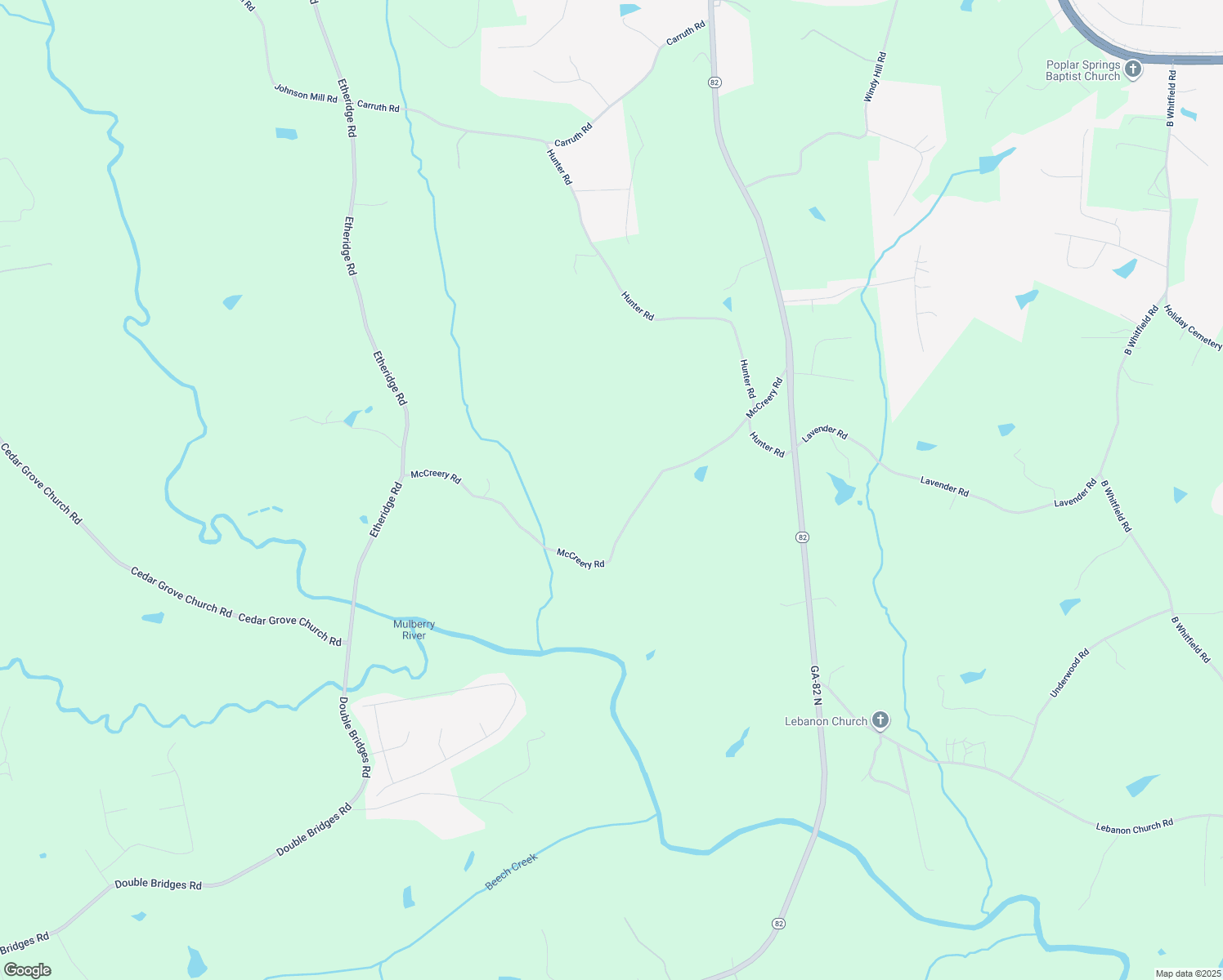 map of restaurants, bars, coffee shops, grocery stores, and more near 628 McCreery Rd in Jefferson