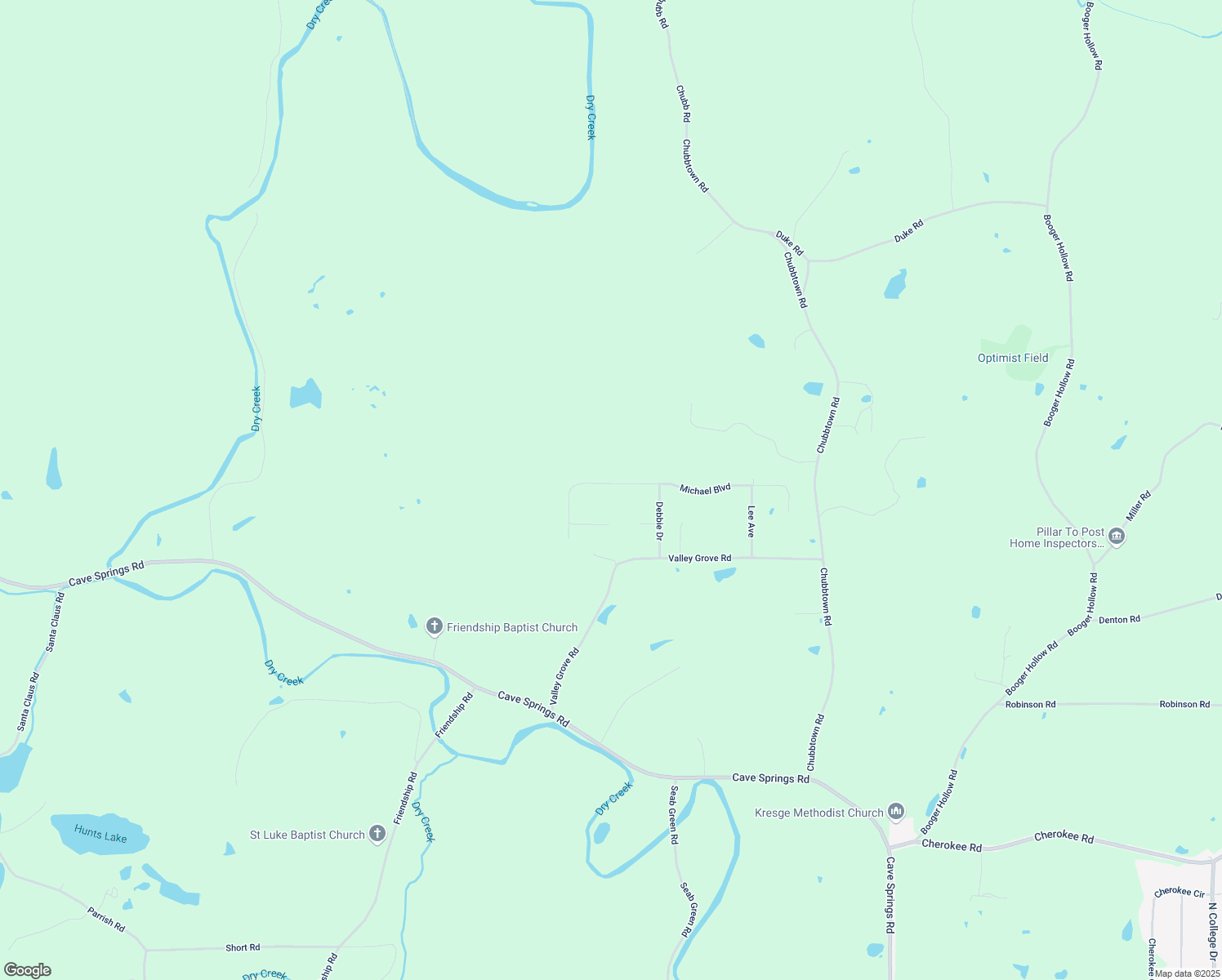 map of restaurants, bars, coffee shops, grocery stores, and more near 391 Michael Boulevard in Cedartown