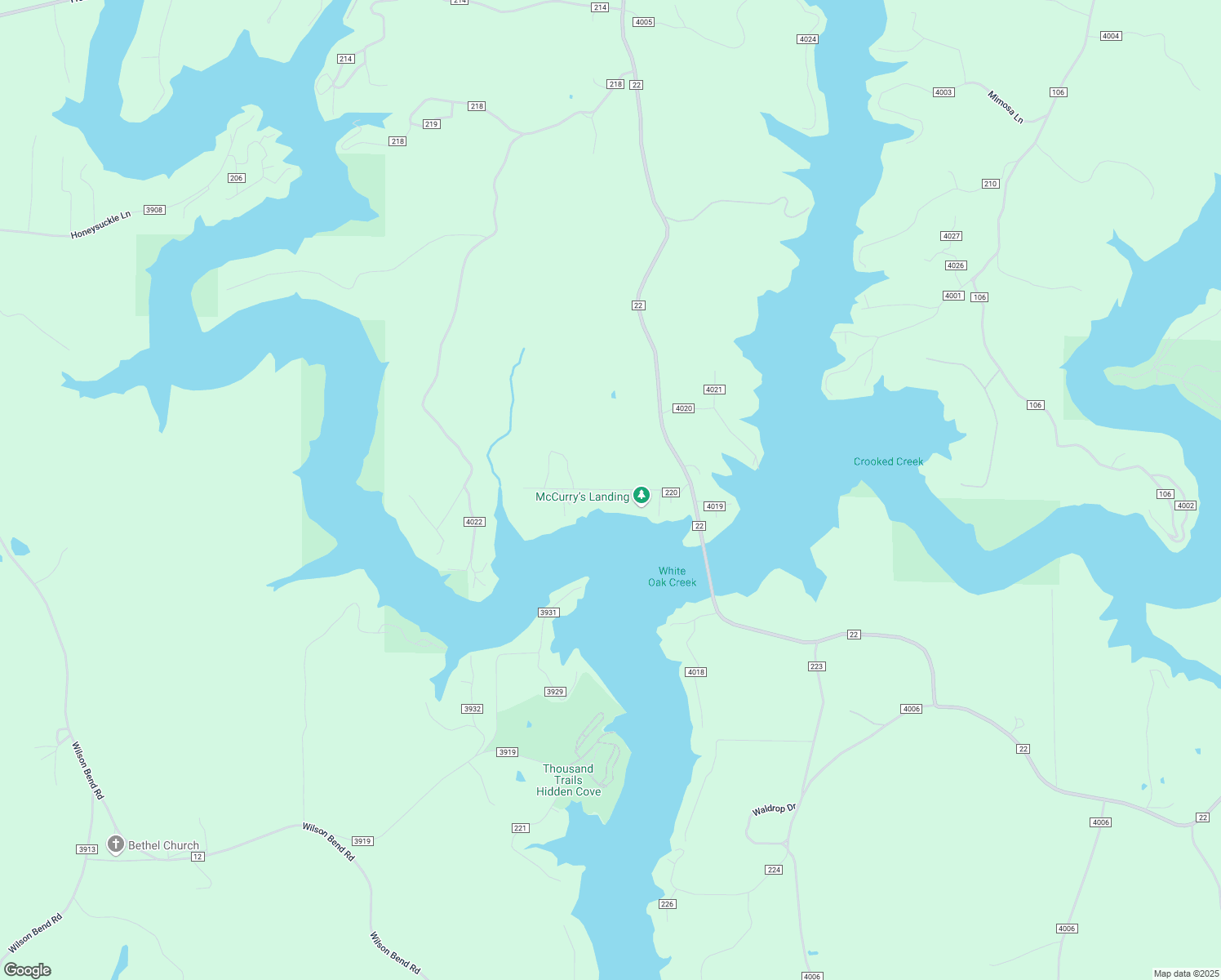 map of restaurants, bars, coffee shops, grocery stores, and more near County Road 220 in Arley