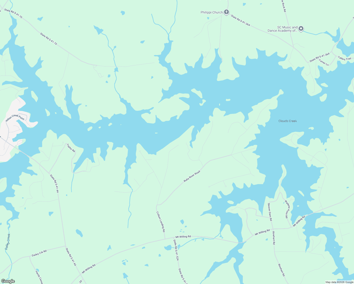 map of restaurants, bars, coffee shops, grocery stores, and more near 199 Saluda Bluff Road in Batesburg-Leesville