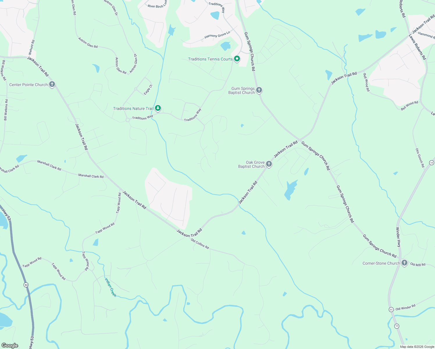 map of restaurants, bars, coffee shops, grocery stores, and more near 3847 Cheyenne Lane in Jefferson