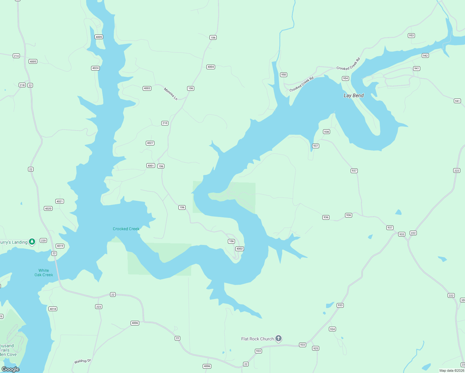 map of restaurants, bars, coffee shops, grocery stores, and more near 169 Turtle Point Drive in Crane Hill