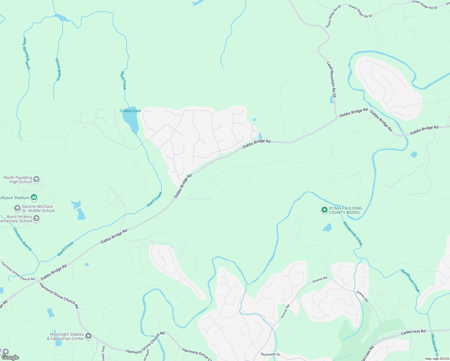 map of restaurants, bars, coffee shops, grocery stores, and more near 417 Overlook Trail in Dallas