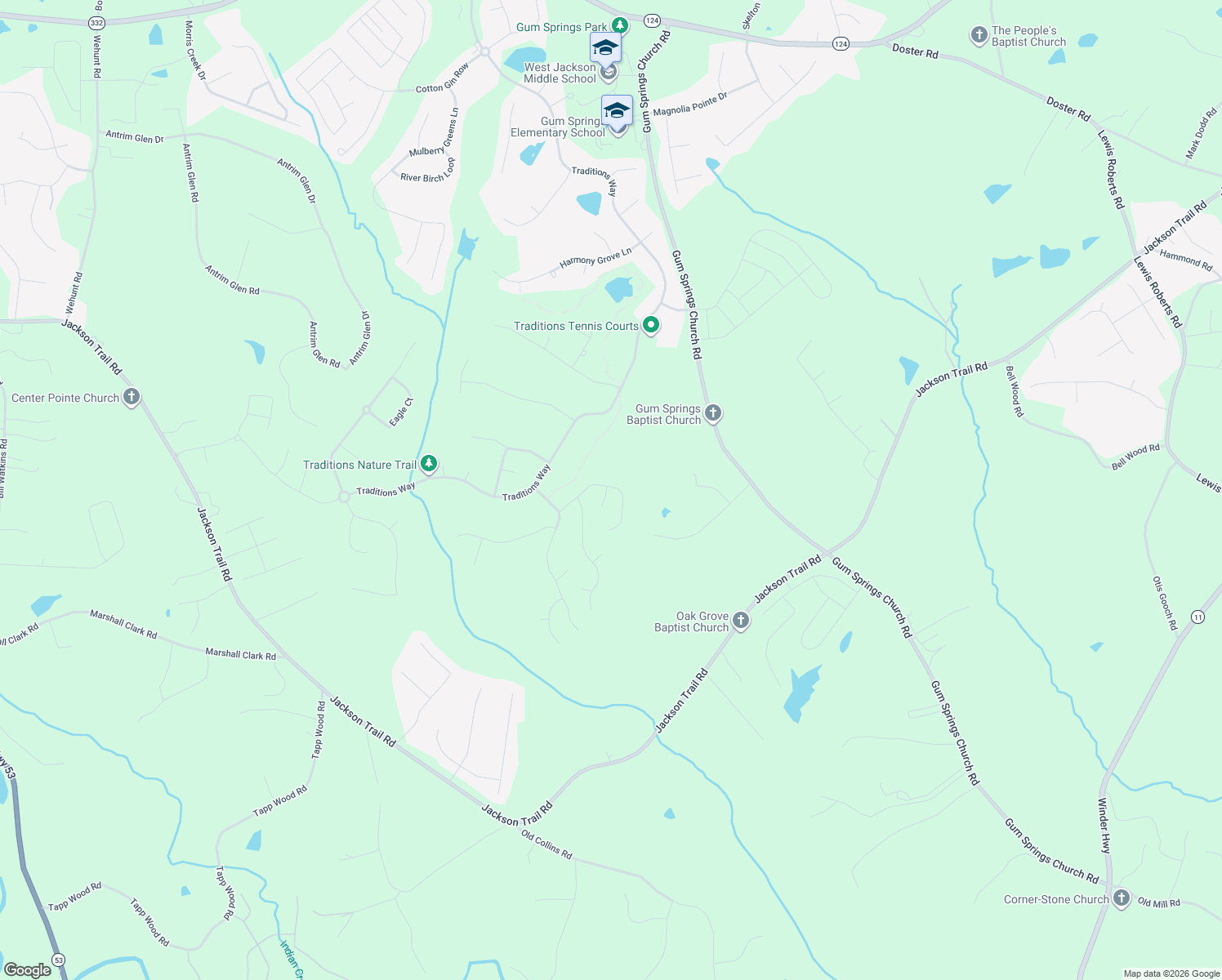 map of restaurants, bars, coffee shops, grocery stores, and more near 3947 Meadowland Drive in Jefferson