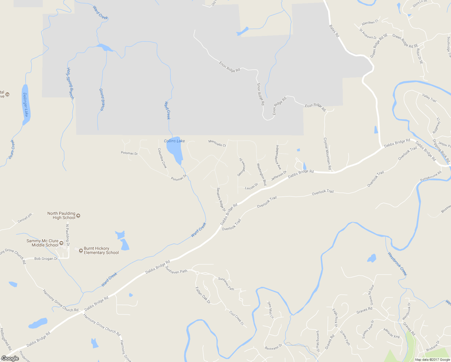 map of restaurants, bars, coffee shops, grocery stores, and more near 85 Arlington Overlook in Dallas