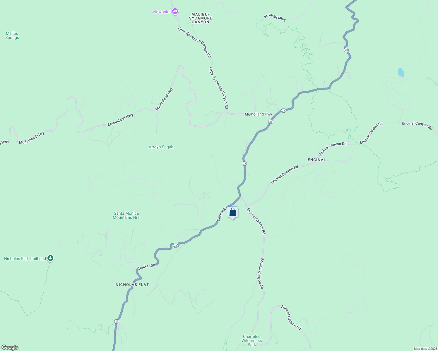 map of restaurants, bars, coffee shops, grocery stores, and more near 33240 Hassted Drive in Malibu