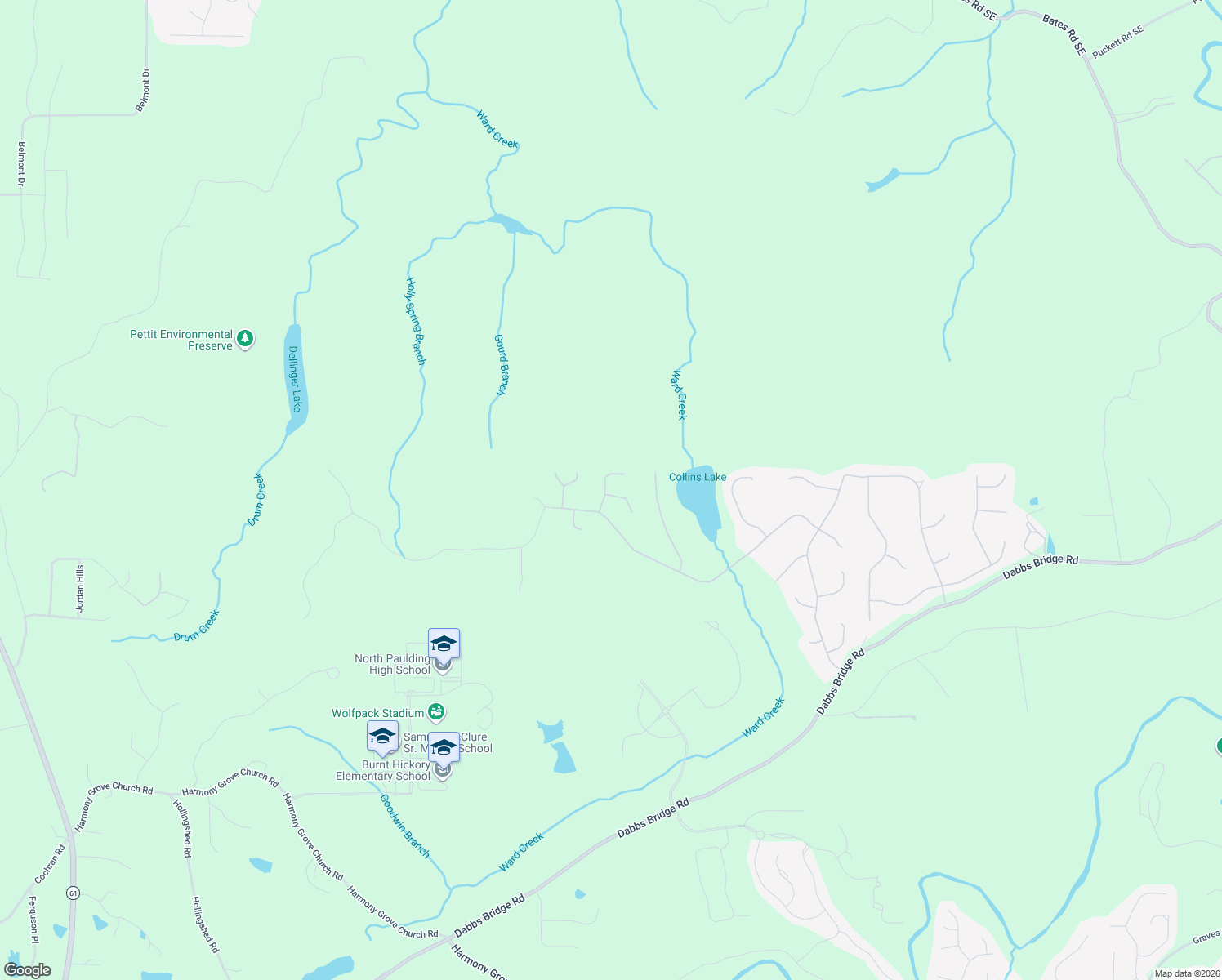 map of restaurants, bars, coffee shops, grocery stores, and more near 78 Union Ridge Way in Dallas