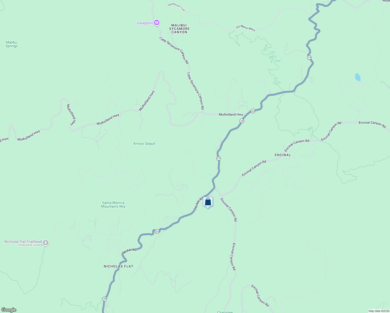 map of restaurants, bars, coffee shops, grocery stores, and more near 33310 Hassted Drive in Malibu