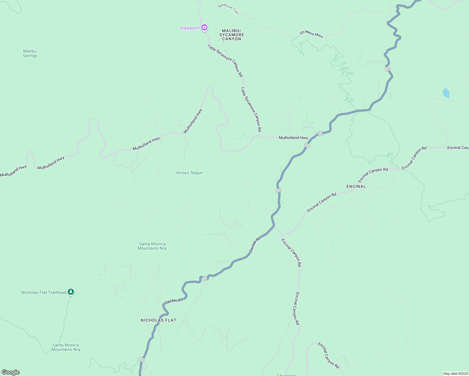 map of restaurants, bars, coffee shops, grocery stores, and more near 33303 Hassted Drive in Malibu