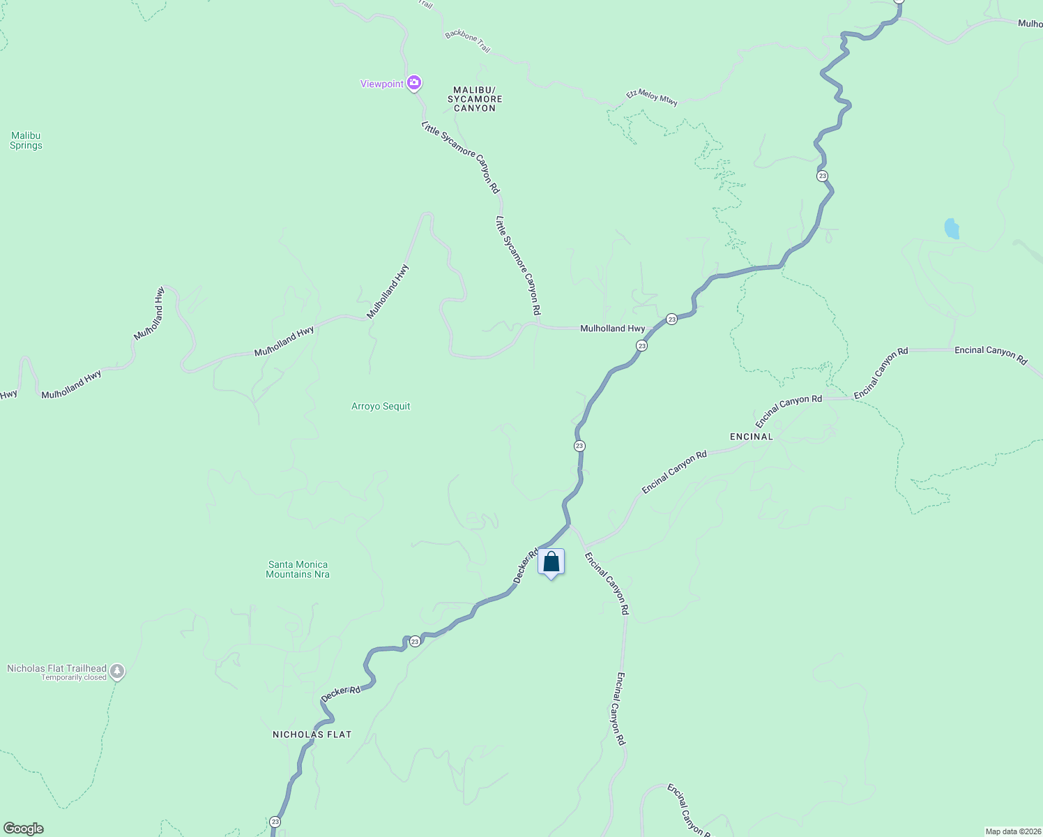 map of restaurants, bars, coffee shops, grocery stores, and more near 33330 Hassted Drive in Malibu