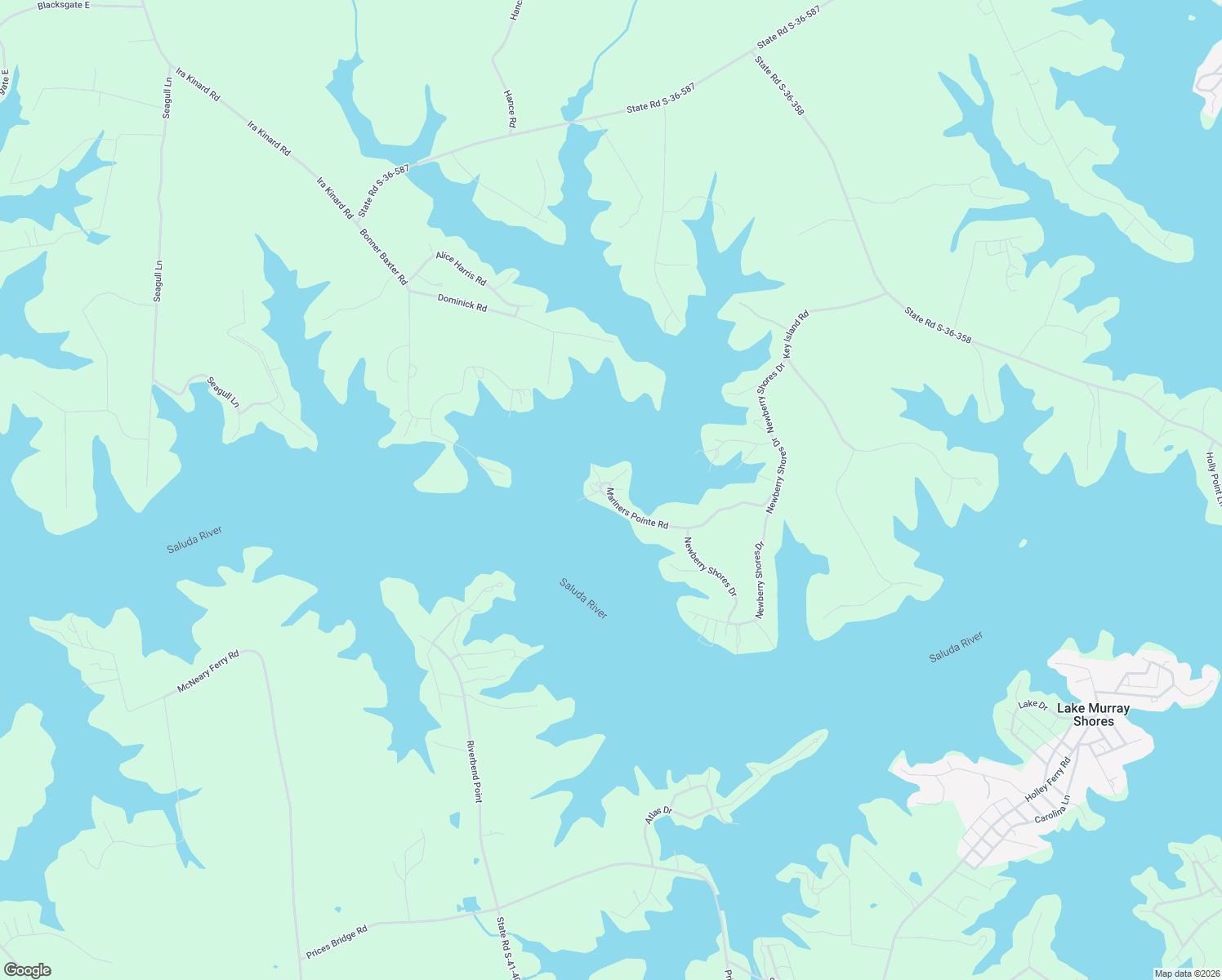map of restaurants, bars, coffee shops, grocery stores, and more near 291 Mariners Pointe Road in Prosperity