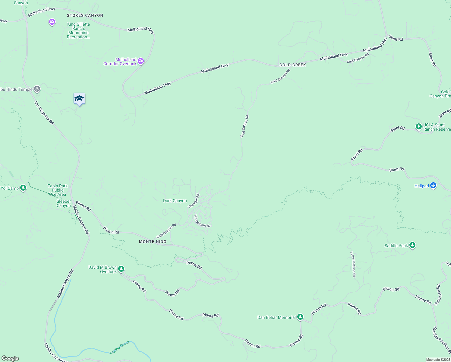 map of restaurants, bars, coffee shops, grocery stores, and more near 901 Cold Canyon Road in Calabasas