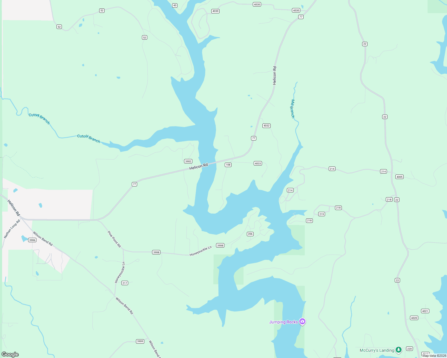 map of restaurants, bars, coffee shops, grocery stores, and more near Hamner Road in Arley