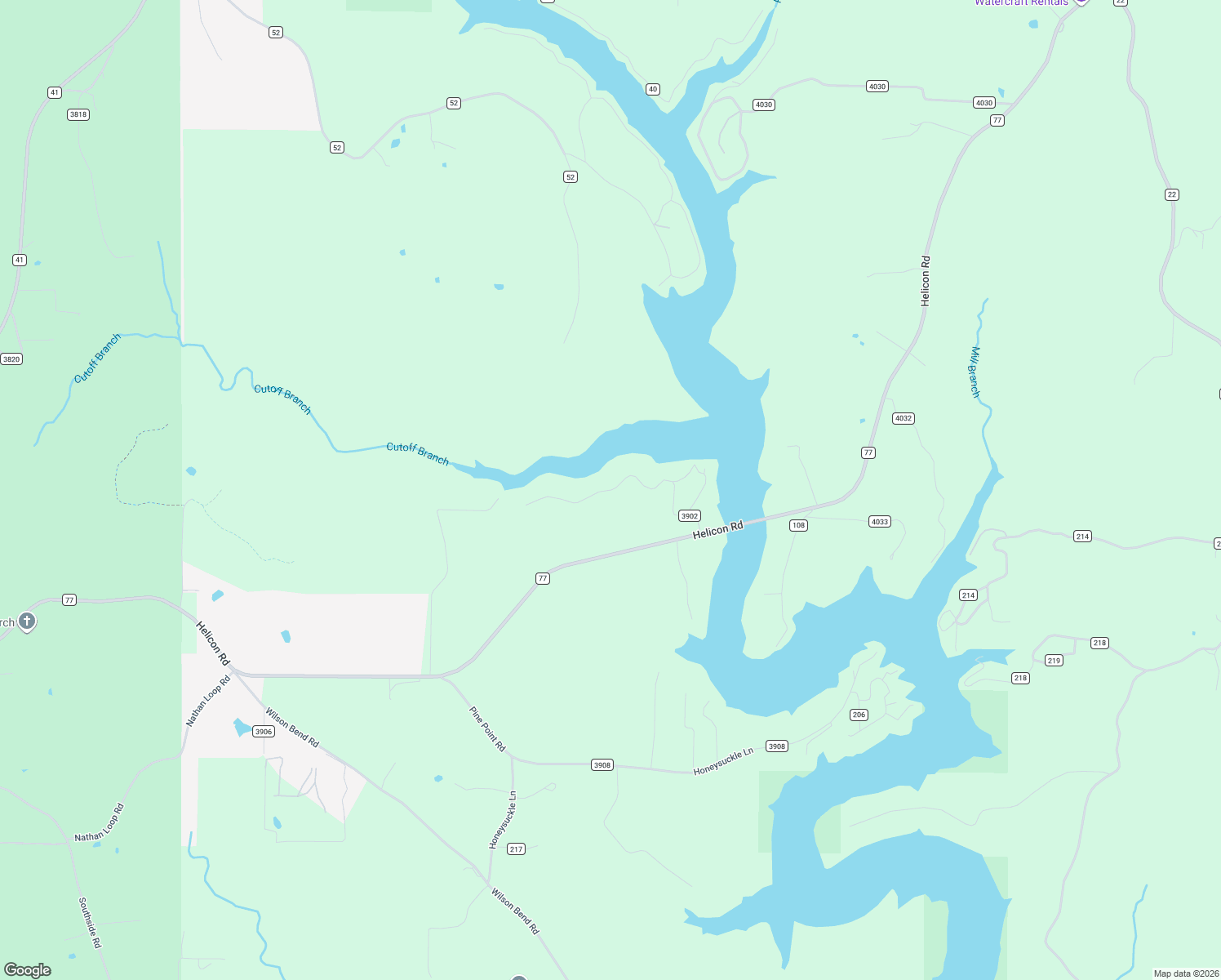 map of restaurants, bars, coffee shops, grocery stores, and more near County Road 3902 in Arley