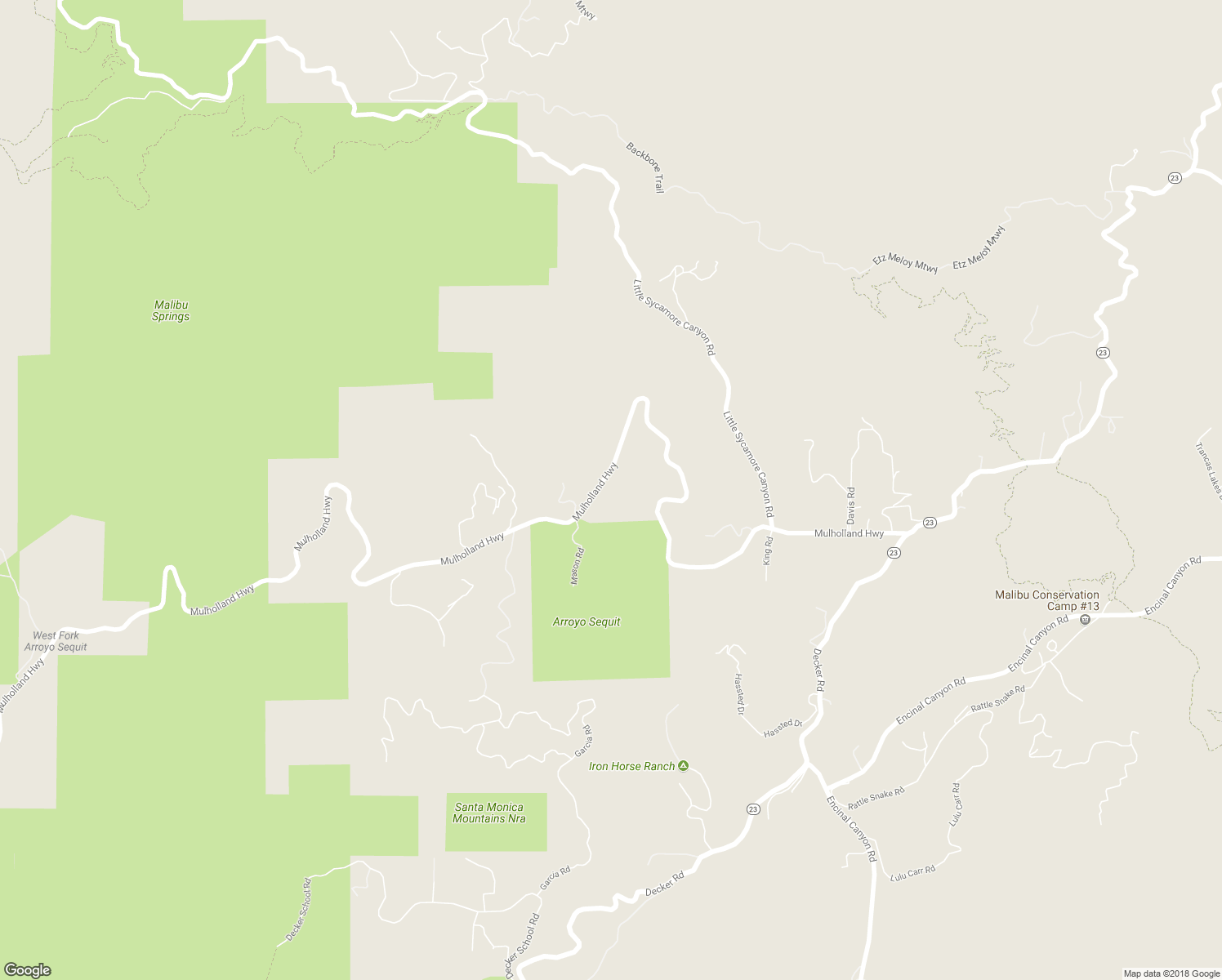 map of restaurants, bars, coffee shops, grocery stores, and more near 34134 Mulholland Highway in Malibu