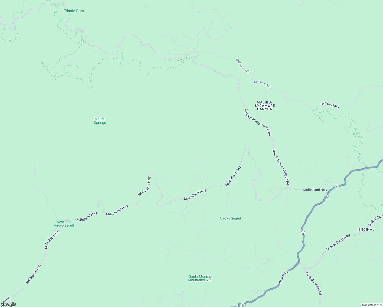 map of restaurants, bars, coffee shops, grocery stores, and more near 34215 Mulholland Highway in Malibu