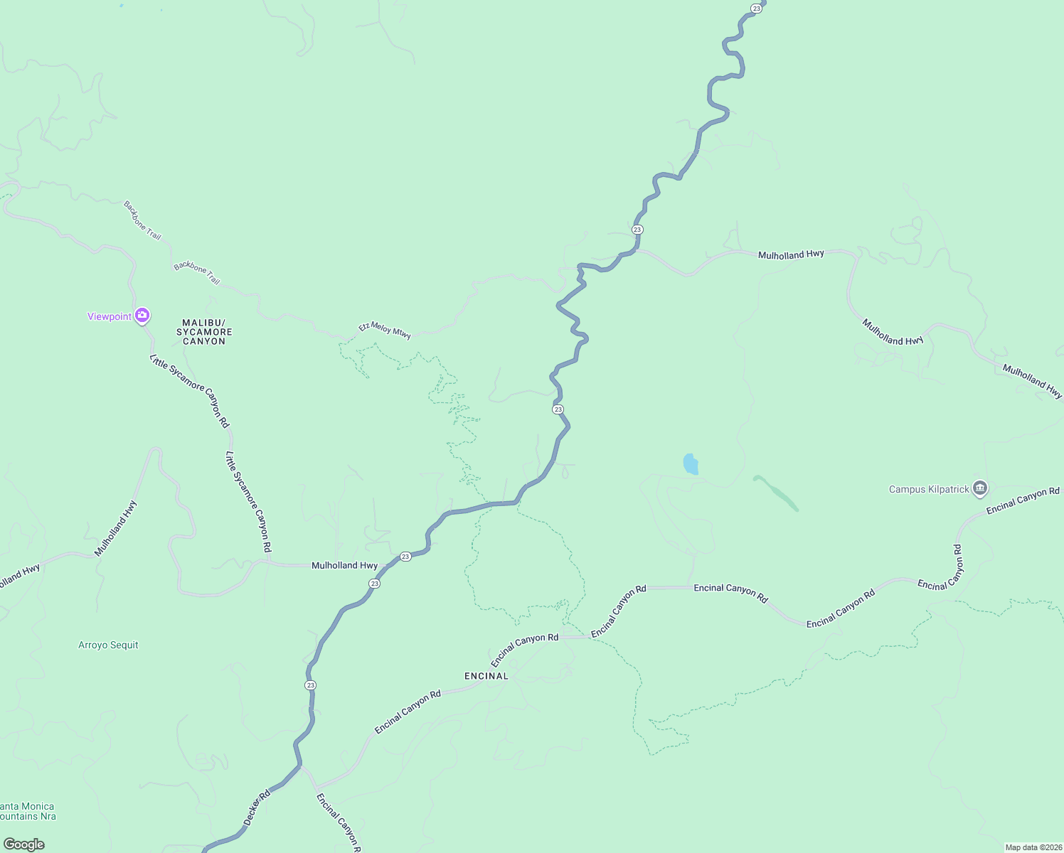 map of restaurants, bars, coffee shops, grocery stores, and more near 33235 Mulholland Highway in Malibu