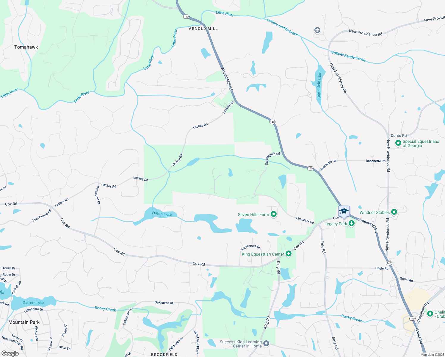 map of restaurants, bars, coffee shops, grocery stores, and more near 225 Blueberry Ridge in Roswell
