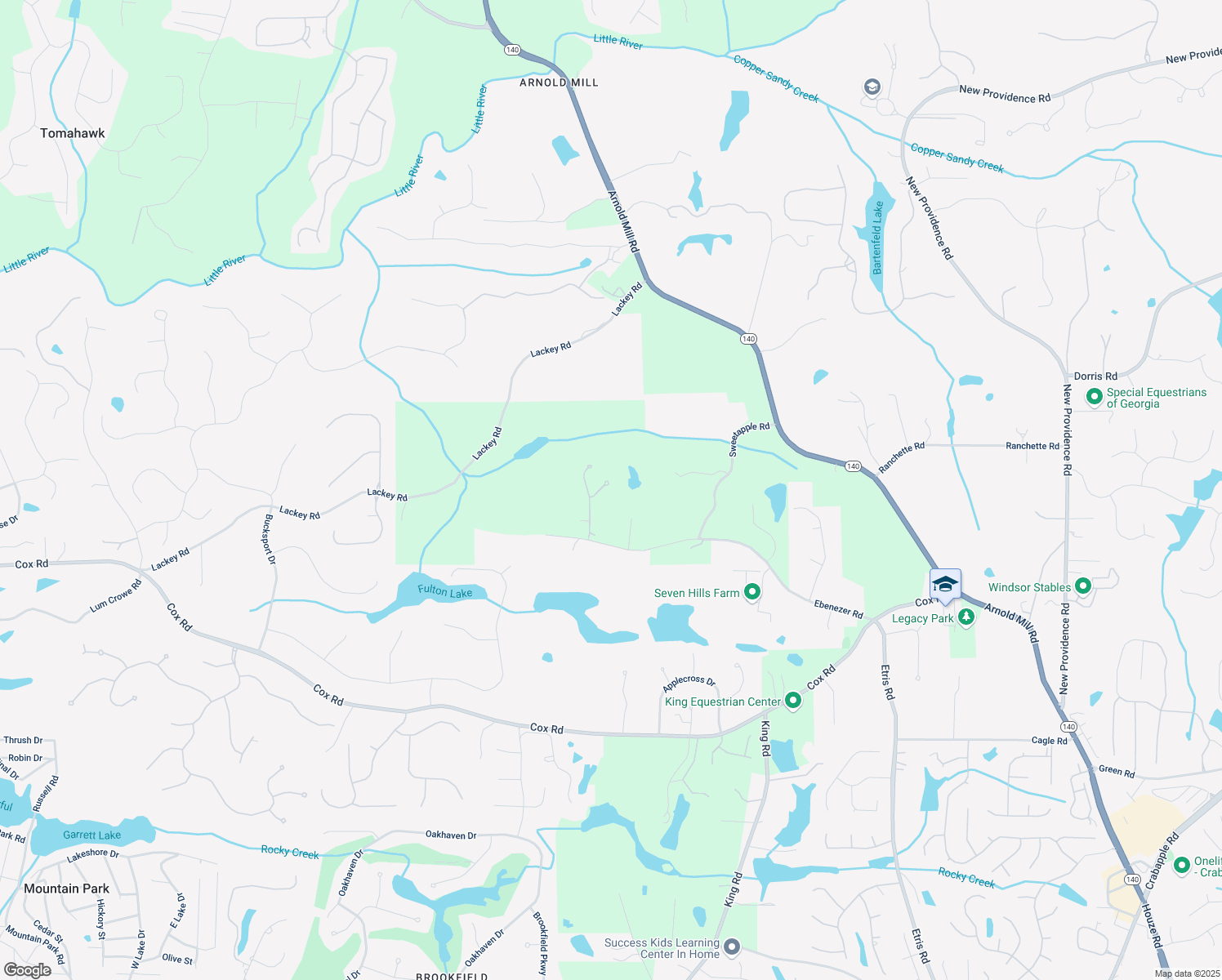 map of restaurants, bars, coffee shops, grocery stores, and more near 225 Blueberry Ridge in Roswell
