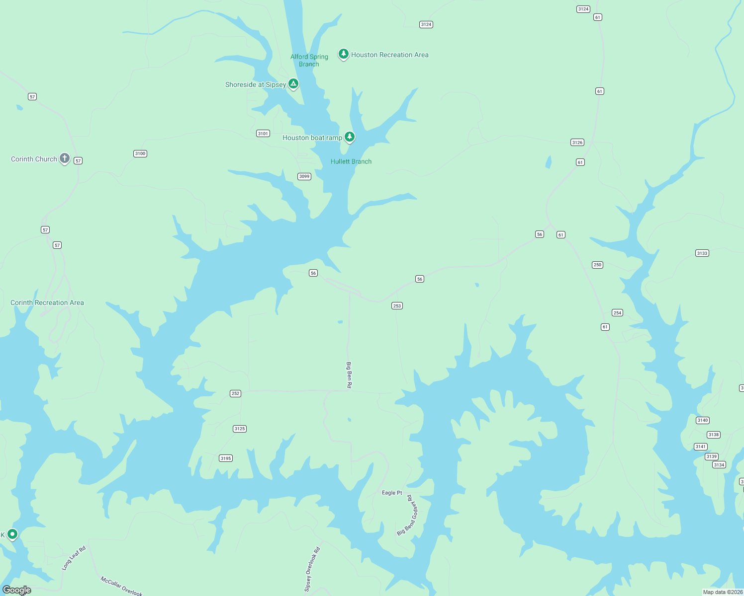 map of restaurants, bars, coffee shops, grocery stores, and more near 988 County Road 56 in Houston