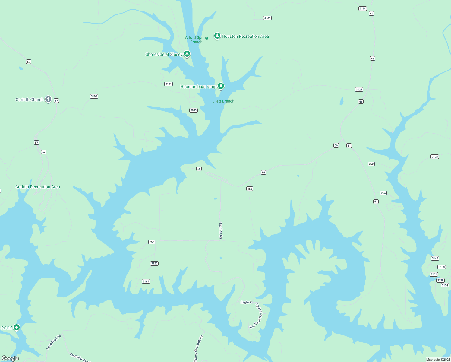 map of restaurants, bars, coffee shops, grocery stores, and more near 988 County Road 56 in Houston