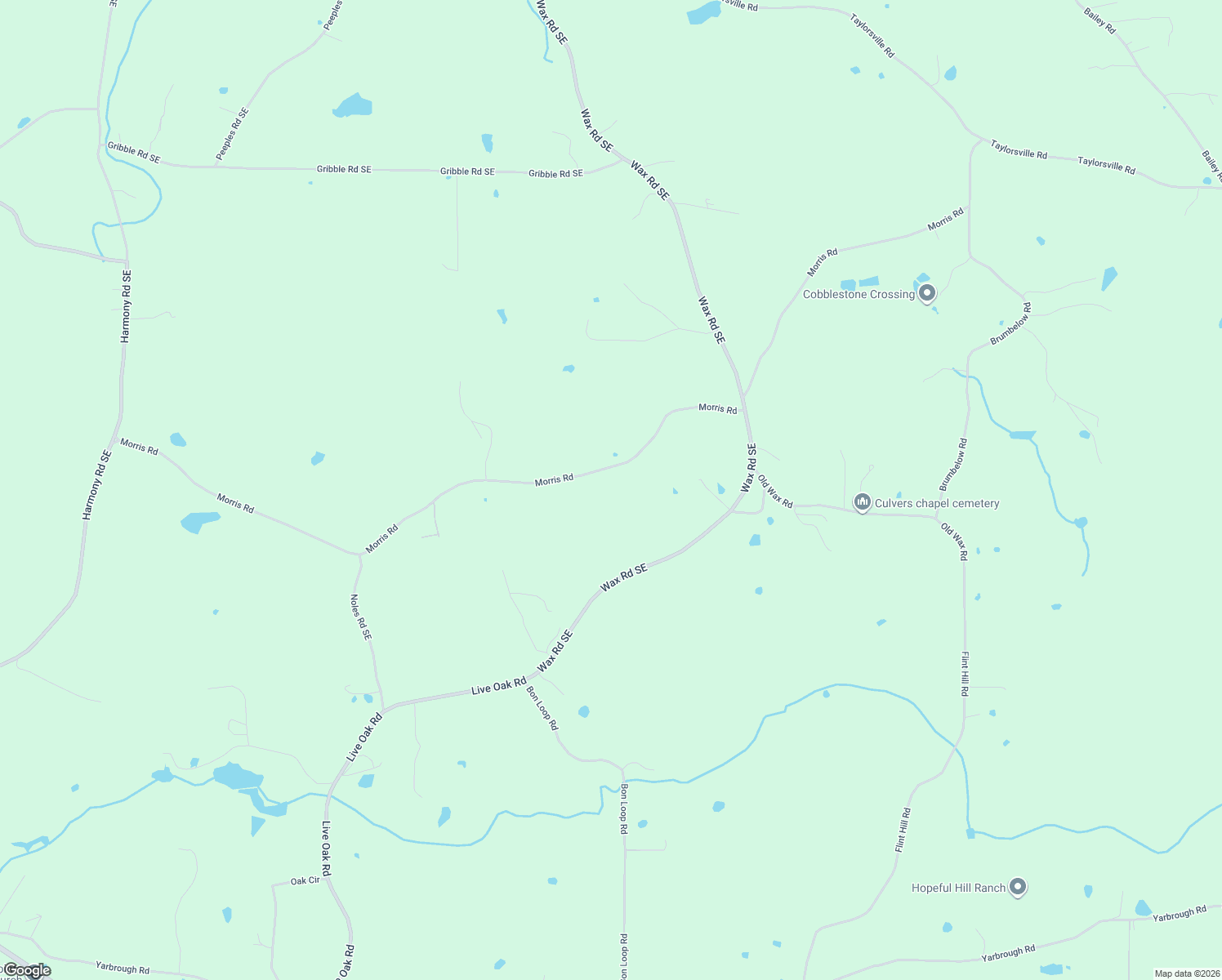 map of restaurants, bars, coffee shops, grocery stores, and more near 876 Morris Rd in Aragon