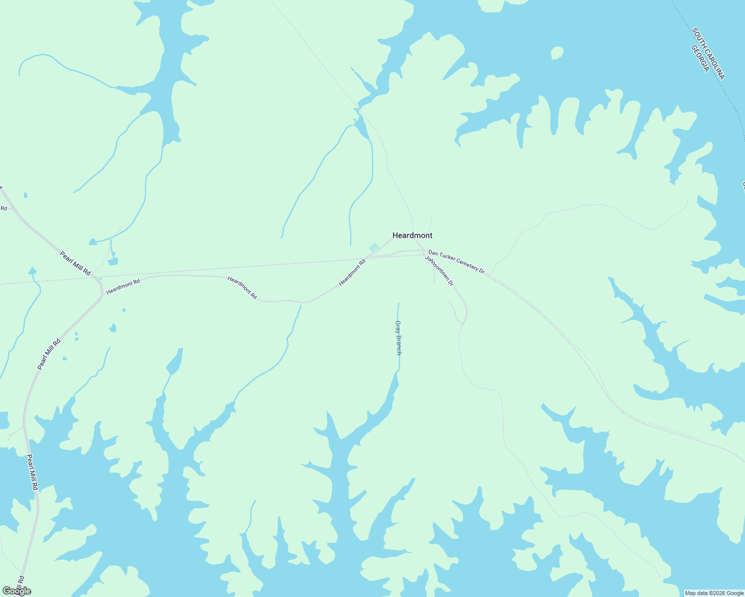 map of restaurants, bars, coffee shops, grocery stores, and more near 2995 Heardmont Road in Elberton