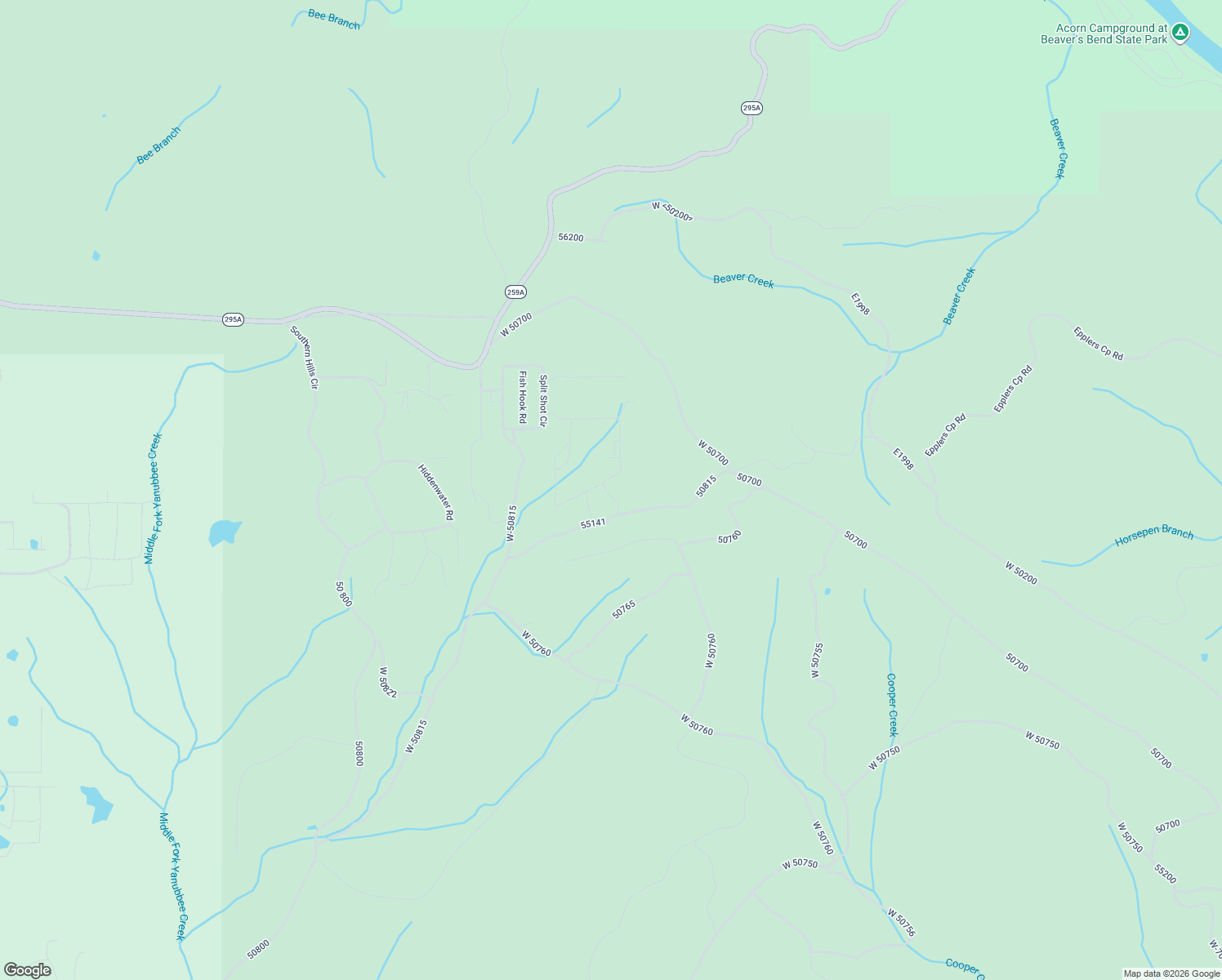 map of restaurants, bars, coffee shops, grocery stores, and more near 55141 in Broken Bow